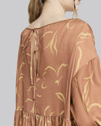 Pattern Print Relaxed Maxi Dress image 4