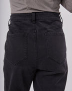 Flower Pattern Loose Jeans image 4