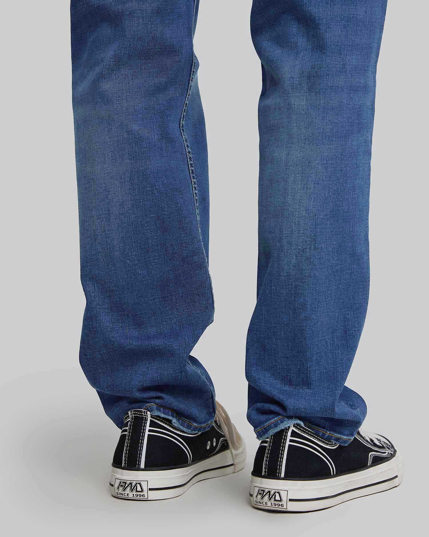 Slim Straight-Fit Jeans image 5