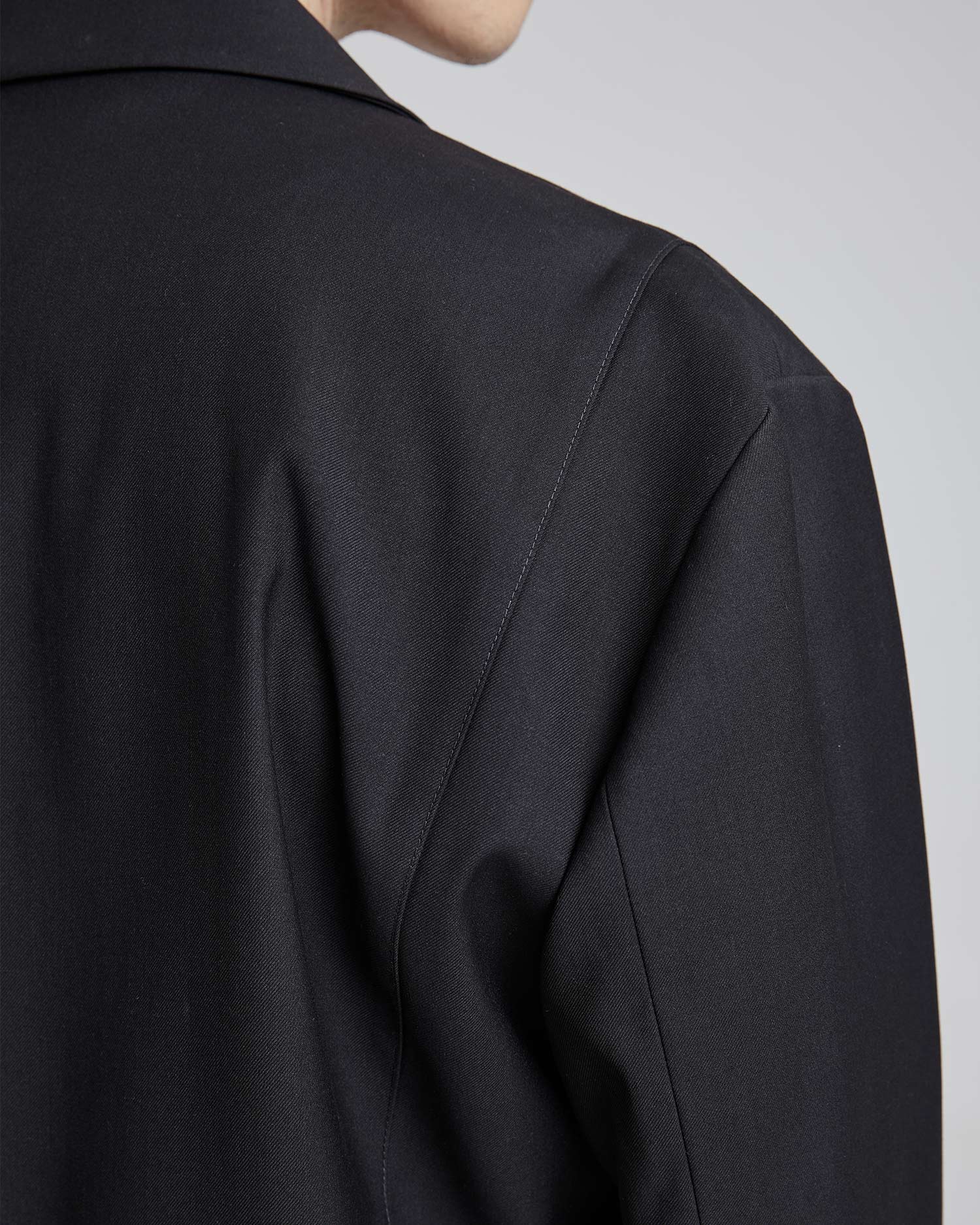 Coat with a Double-Layered Front image 5