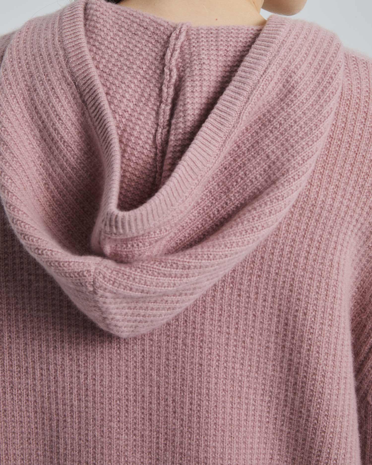 Knitted Cashmere Hoodie image 5