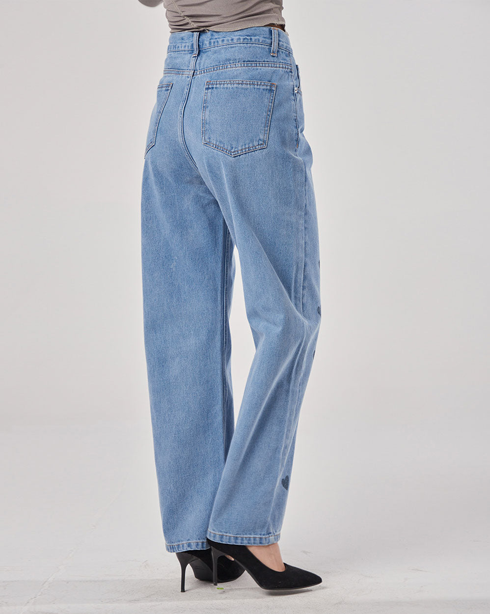 Loose Pants with Symmetrical Patterns image 1