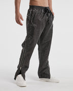 Side Zipper Joggers With Zipper Pockets image 3