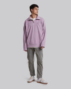 All-Cotton Long-Sleeve Sweatshirt - Dusty Purple, S image