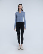 Ultra Lightweight Zip-Up Jacket - Hazeblue, S image