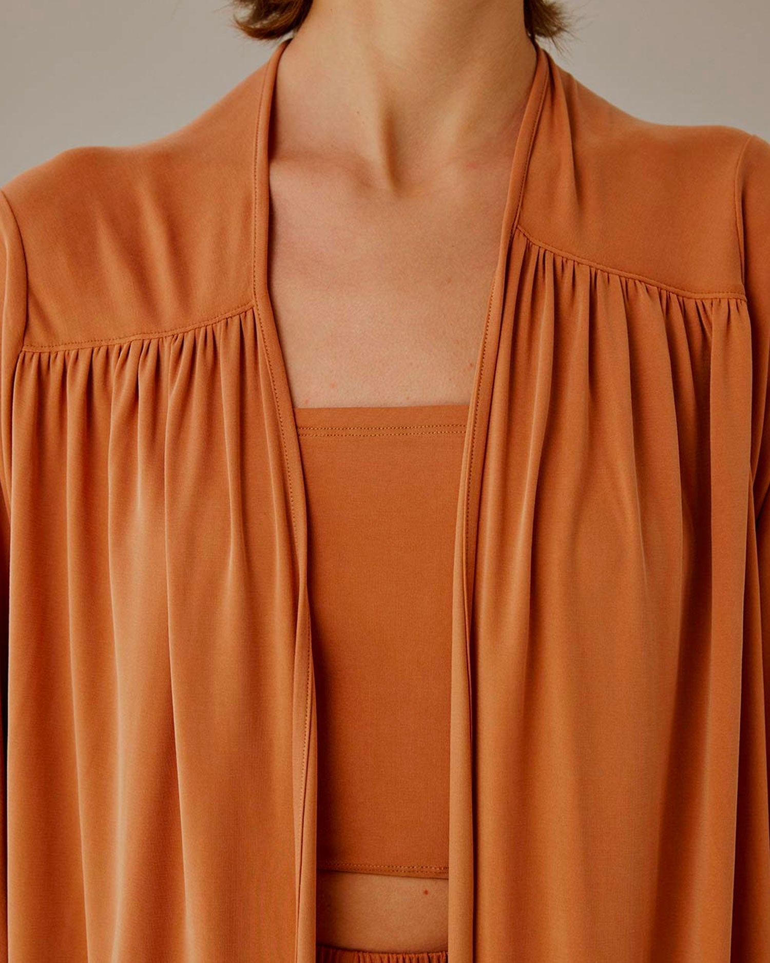 Maxi Pleated Cardigan image 3