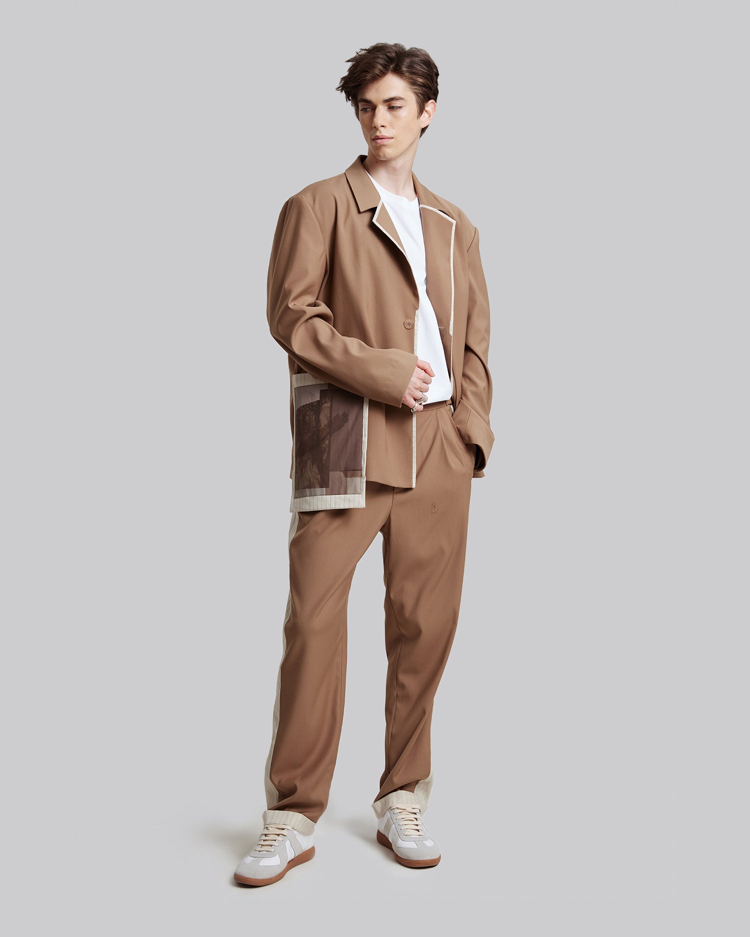 1 × Exterior Pocket Blazer image 2