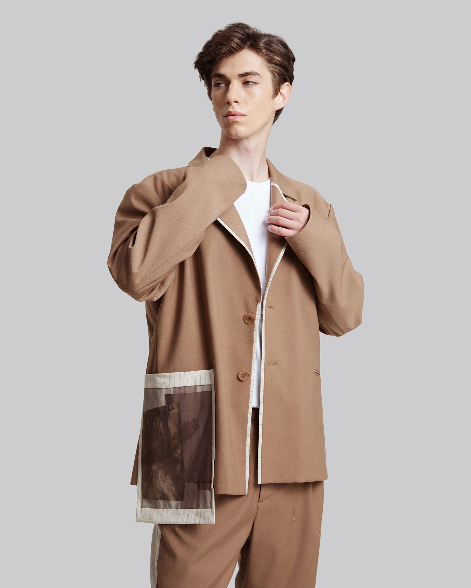 Exterior Pocket Blazer image 1