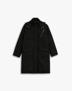 Hooded Extra Long Puffer Jacket image 0