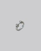 1 X Silver Shackle Ring - Silver, 6 image