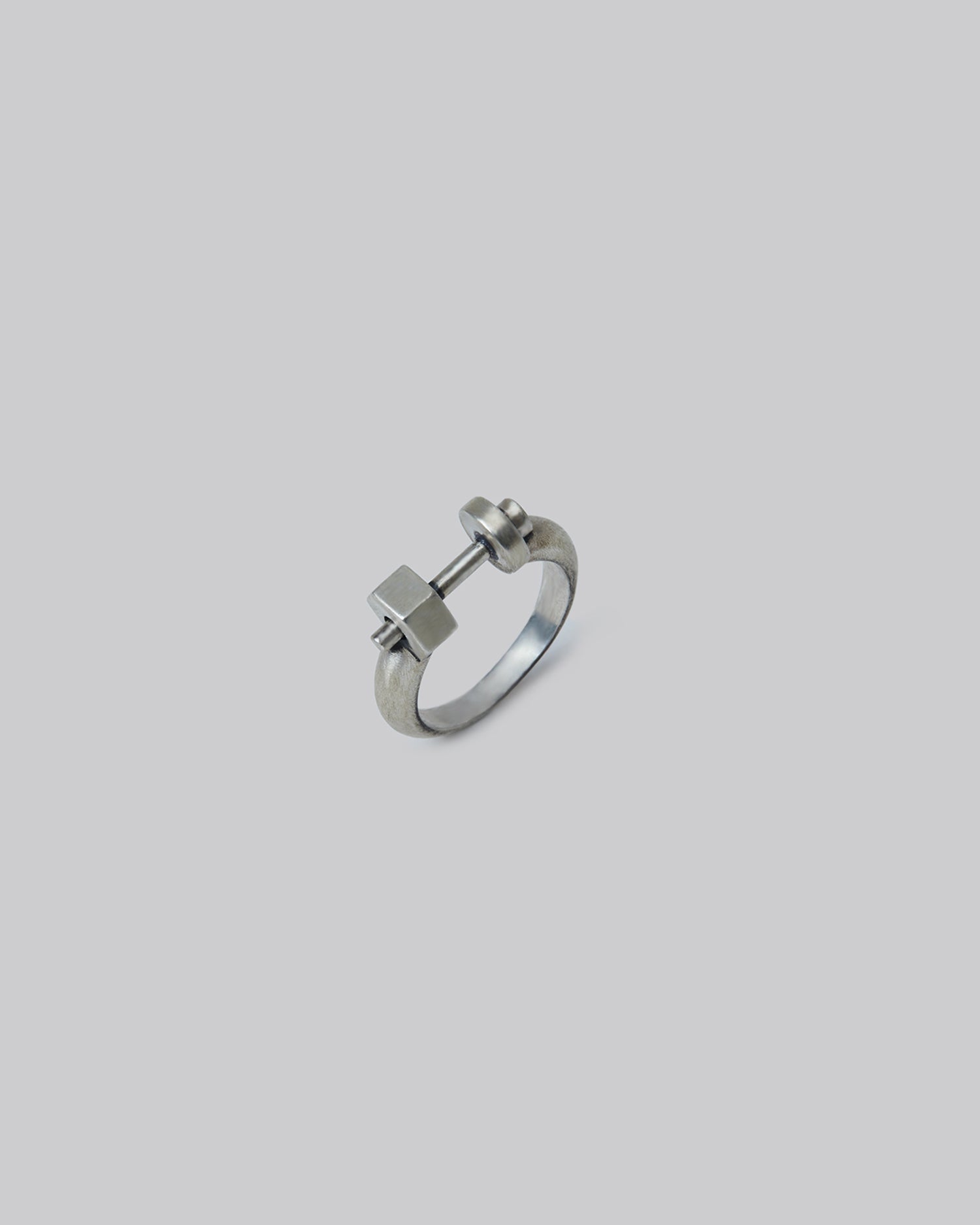 1 X Silver Shackle Ring - Silver, 6 image