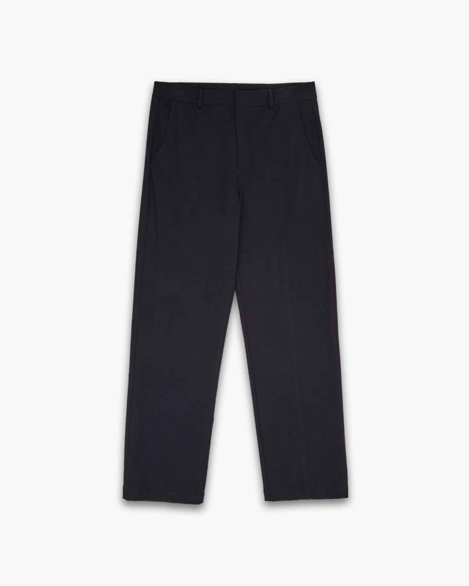 All Black Pants with Splits image 0