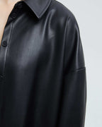 Faux-Leather Shirt image 5