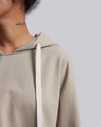 Cropped Hoodie in Khaki image 4