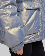 Down Shiny Puffer Jacket image 4