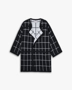 Check Pattern Long Coat image 0