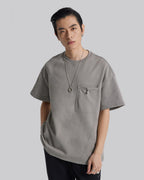 Drawcord-Pocket T-Shirt image 1