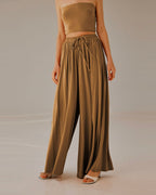 Cropped Strapless Top Set - Tiramisu, XXL image