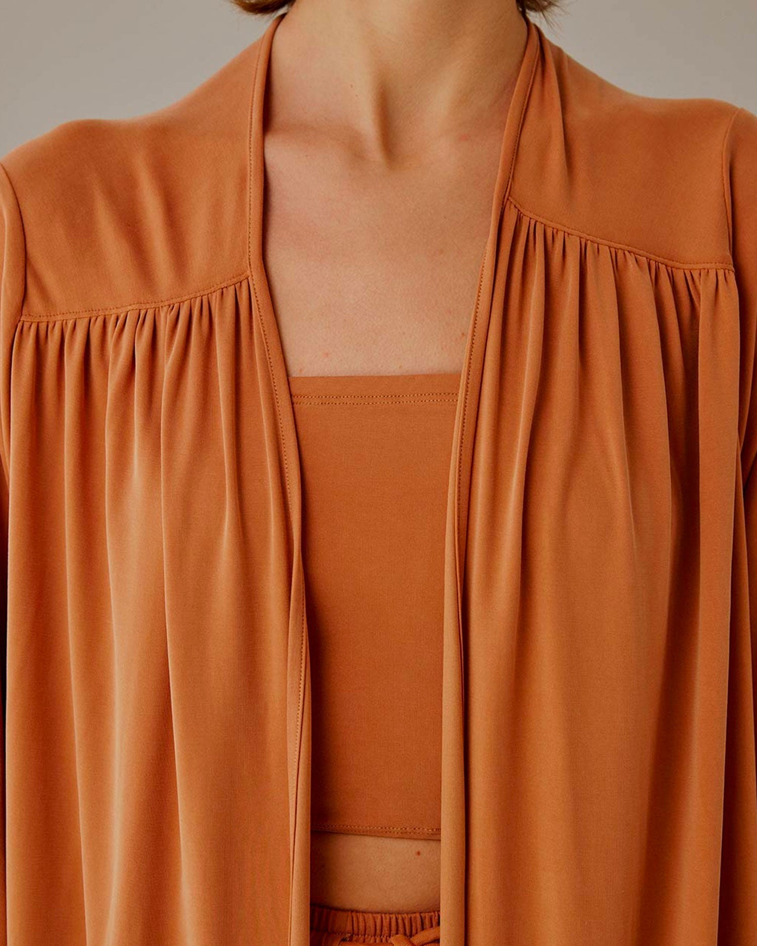 Cropped Strapless Top Set image 5
