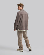 Multi-Pocket Suede-Like Jacket image 4