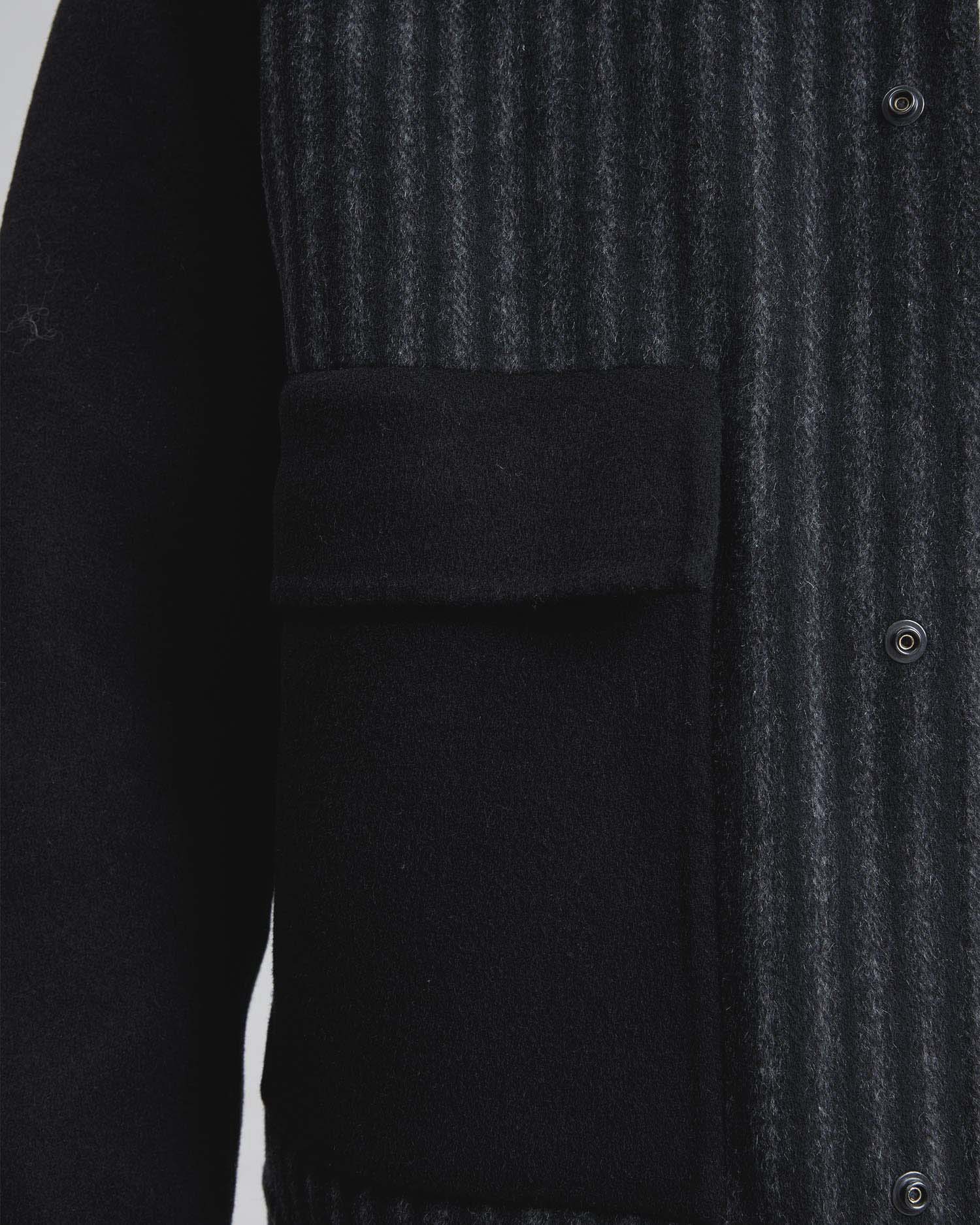 Snap Button Woolen Jacket image 4