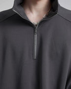 Half-Zip Relaxed Fit Sweatshirt image 5