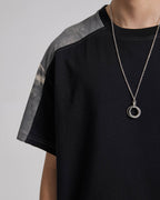 Paneled Raglan Crewneck T-Shirt image 5