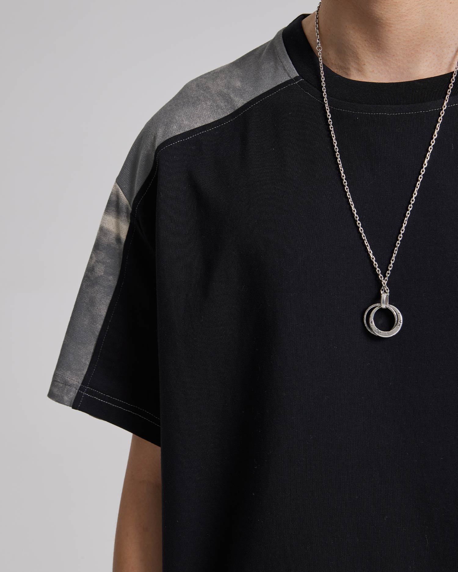 Paneled Raglan Crewneck T-Shirt image 5