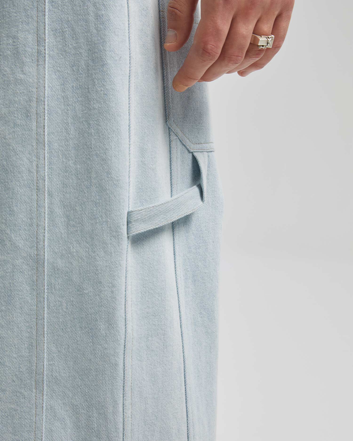 Loose-Fit Paneled Pants image 3