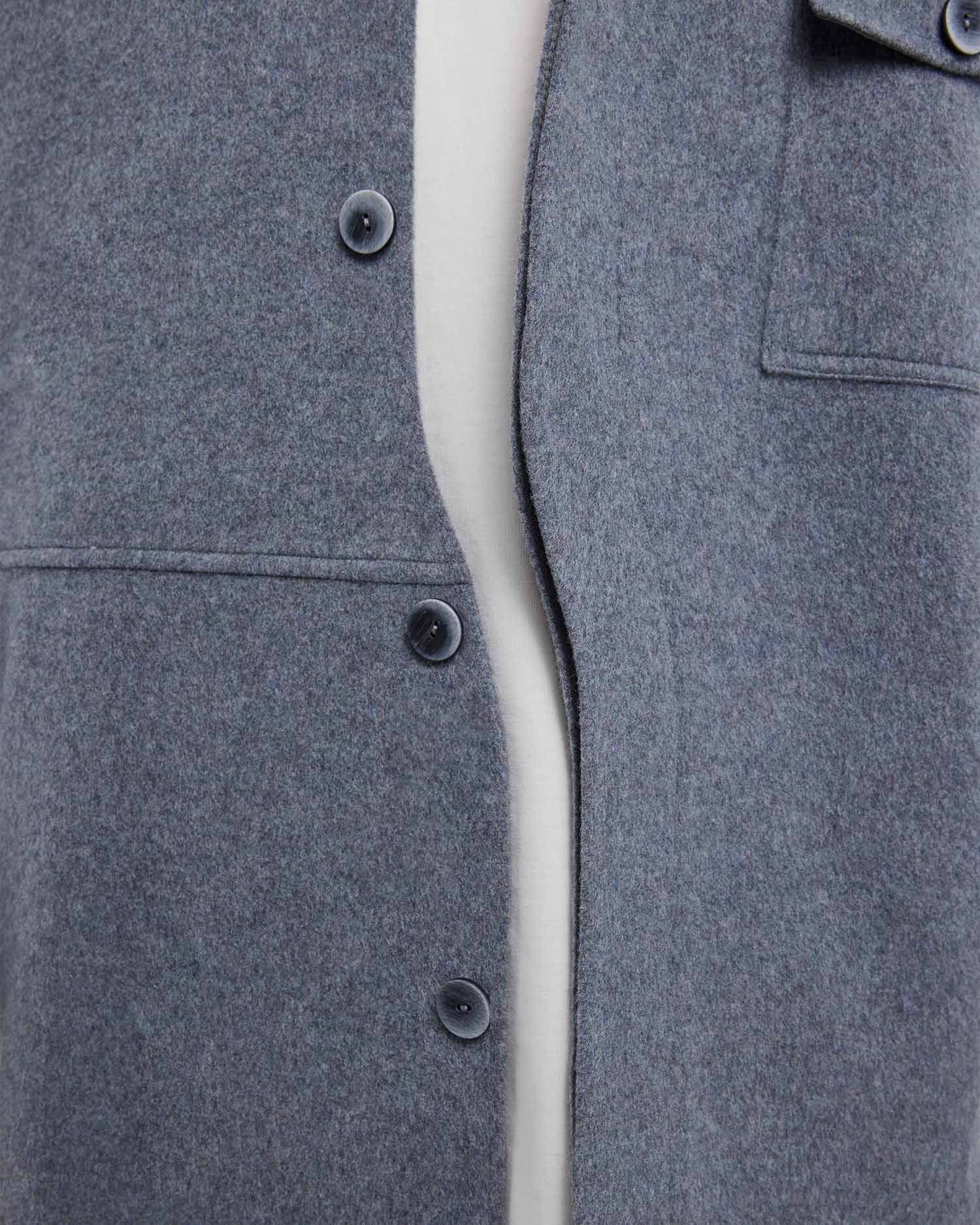 Unique Front-Closure Wool Coat image 5