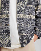 Gold &amp; Black Cotton Patterned Shirt image 4