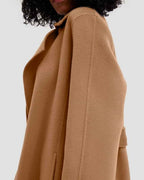 Wool Wrap Coat image 4