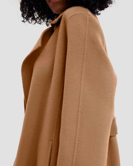 Wool Wrap Coat image 4