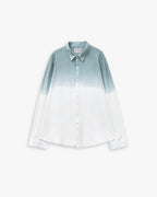 1 X Dip-Dyed Cotton Shirt - Blue, S image