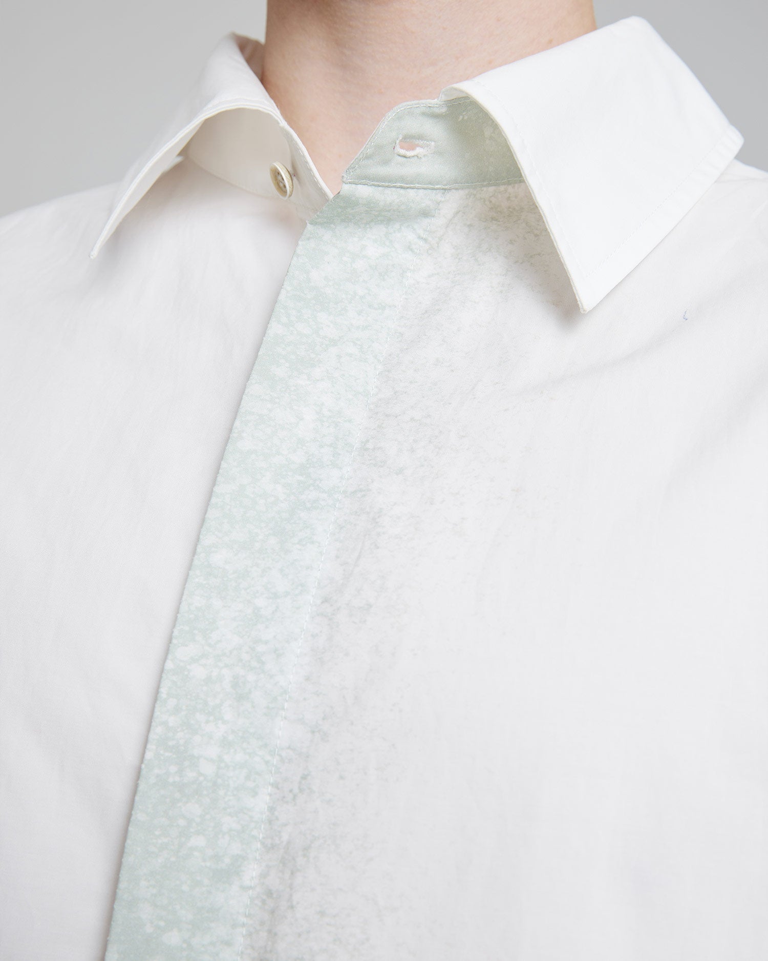 Dyed Placket Cotton Shirt image 3