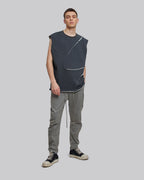 Army Tapered Pants - Grey, XL image