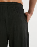 Light Elastic Waist Tapered Pants image 6