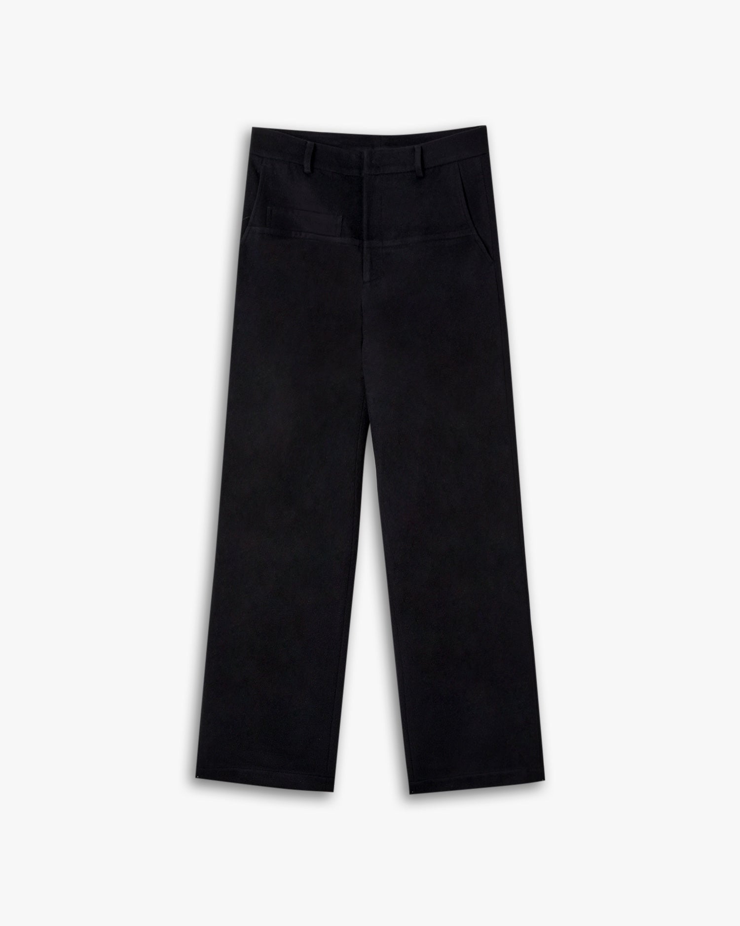 Straight-Leg Wool Pants image 0