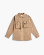 Classic Pure Cotton Workwear Long-Sleeve Shirt image 0
