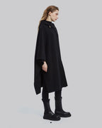 Wool Hooded Cape image 2