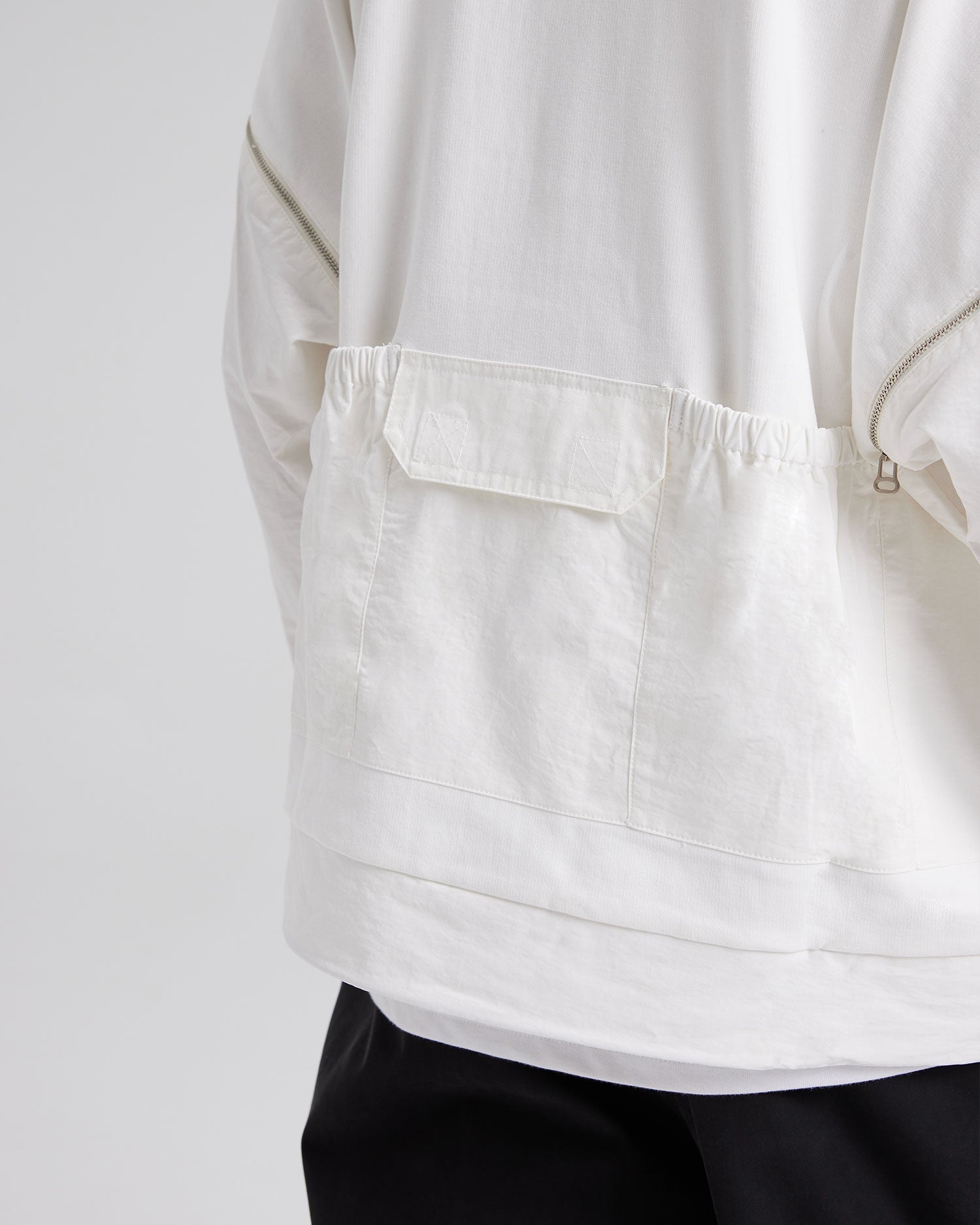 Hoodie with Detachable Sleeves image 5