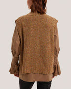 V-Neck 100% Wool Sweater Vest image 3