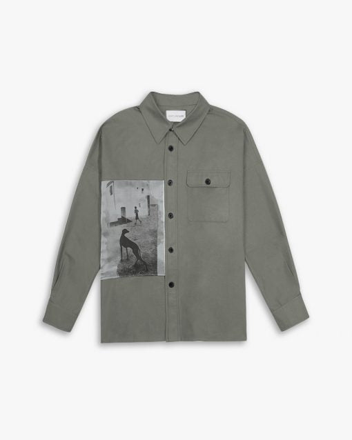 1 × Josef Koudelka Tribute X D.A Outershirt - Grey, M image