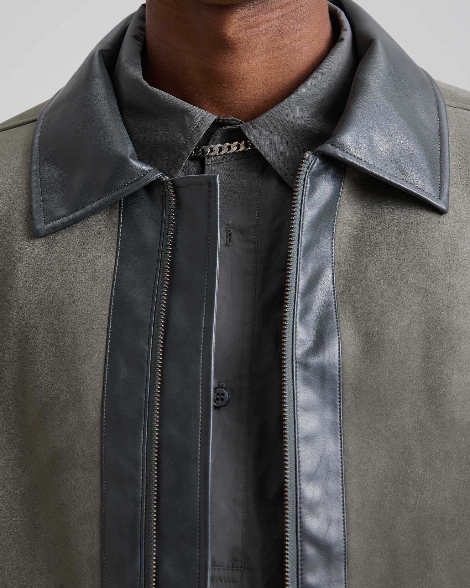 1 ×Zippered Mossy Jacket image 4