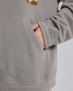 Raw-Edge Patchworks Hoodie image 5