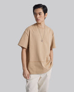Paneled T-Shirt with Graphics image 2