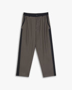 Two-Tone Tapered Pants - Dark Grey, S image