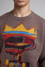 Crewneck With Skeleton Graphics image 3