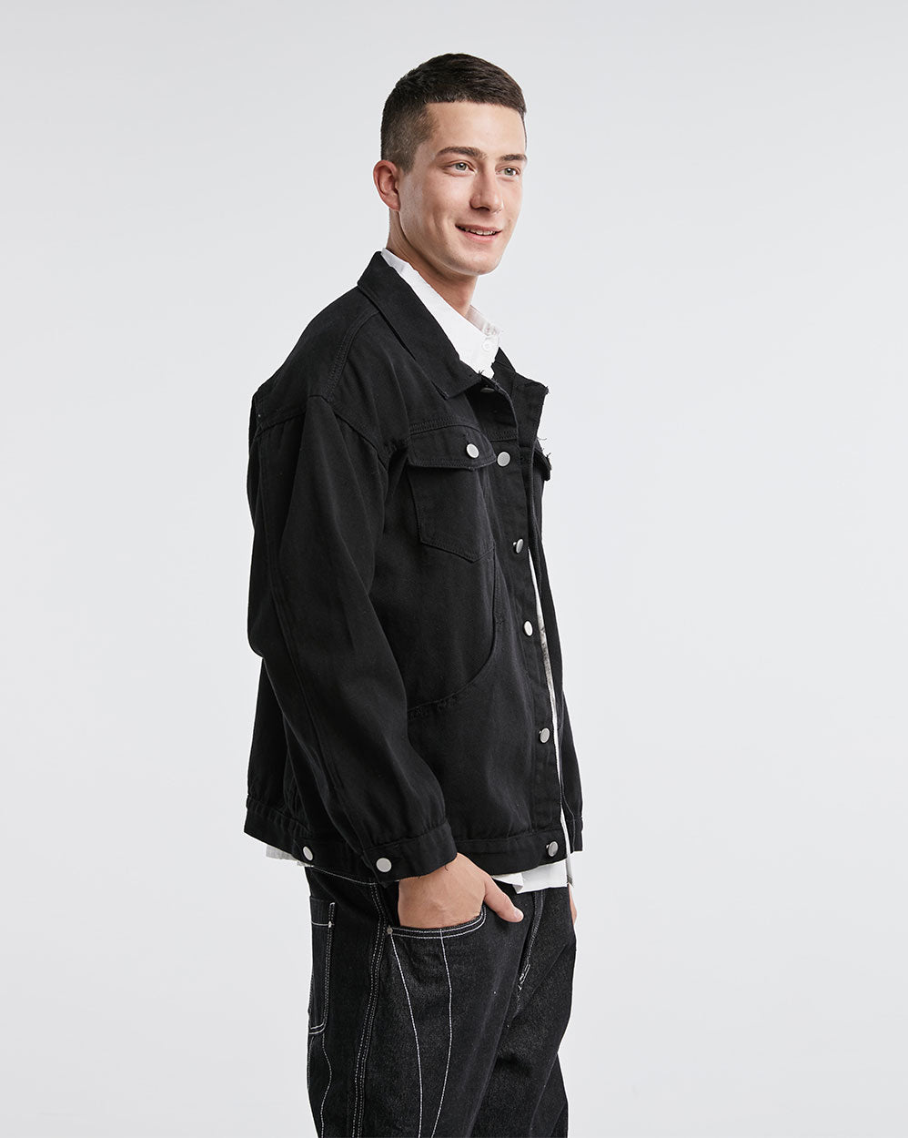 Classic Denim Cotton Jacket image 2
