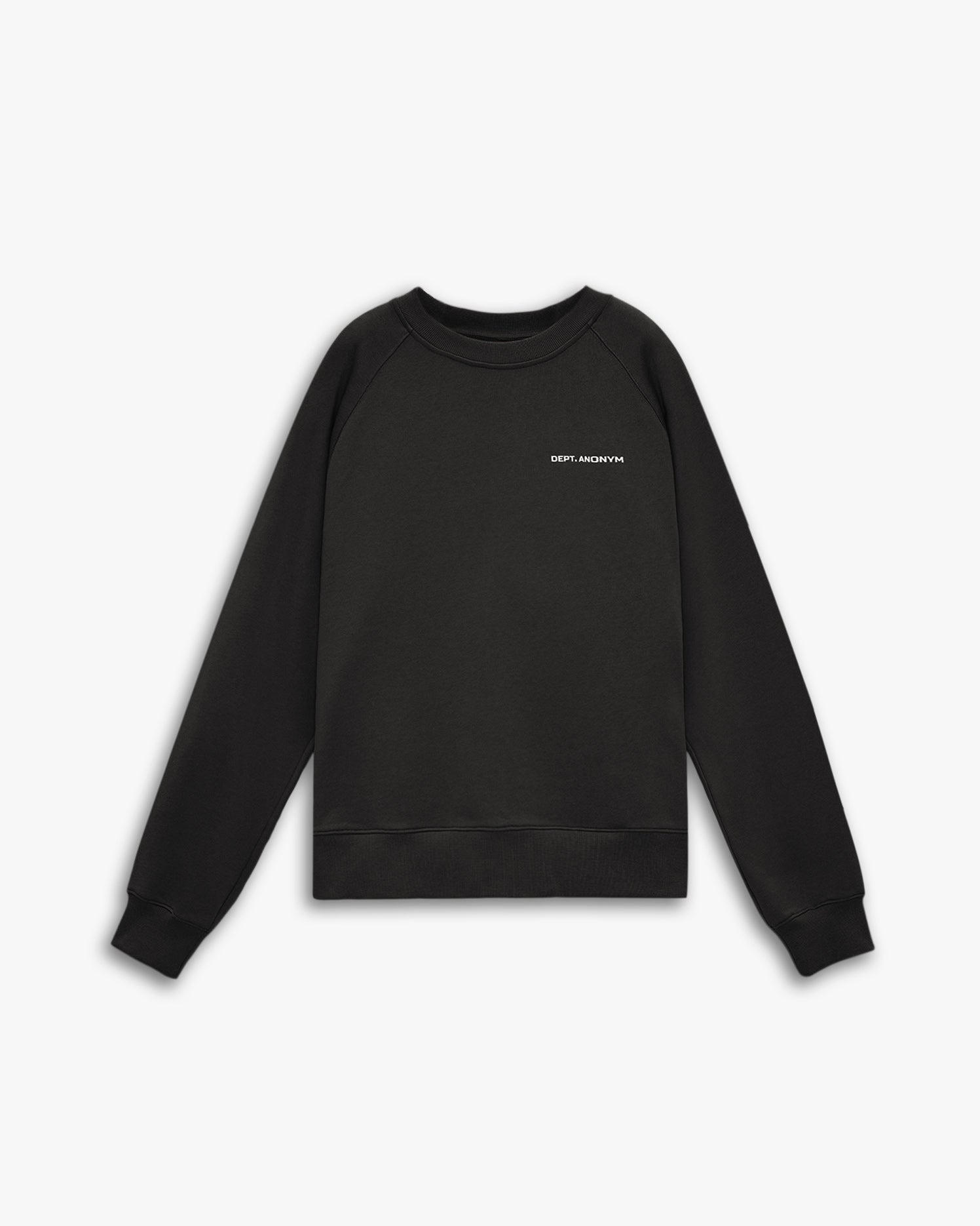 Plain Lounge Crewneck Sweatshirt - Charcoal, M image